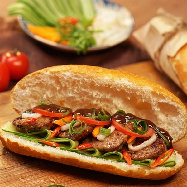 Bánh mì thịt nướng